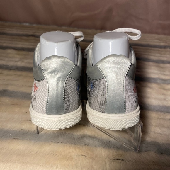 Red Needle Comic Book Print Canvas Low Top Sneakers Unisex size 38EU‎ - Picture 9 of 11